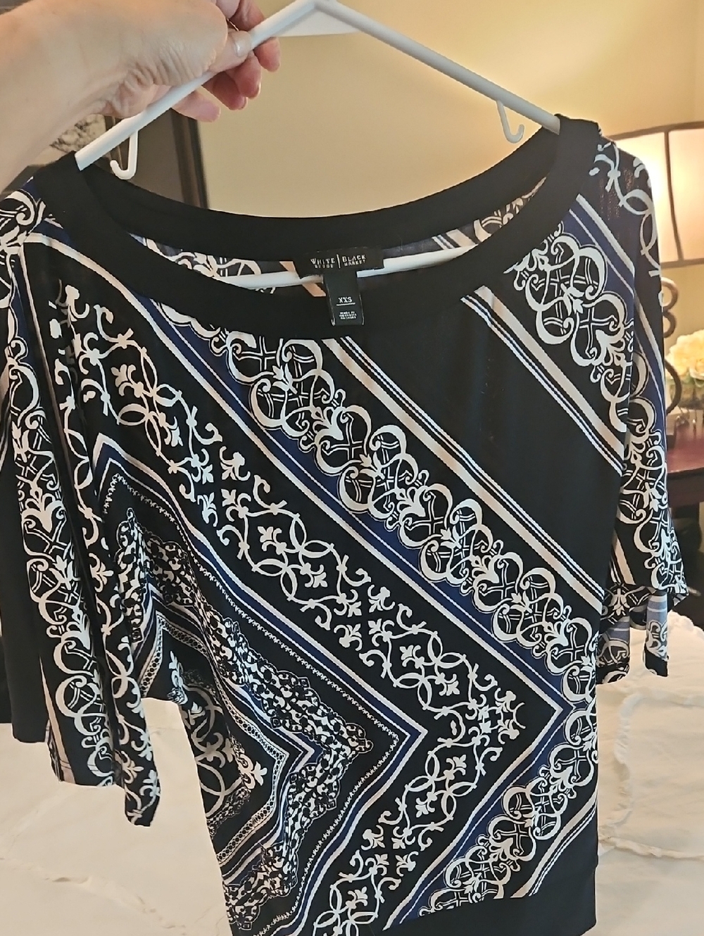 White House Black Market Dolman Sleeve Top